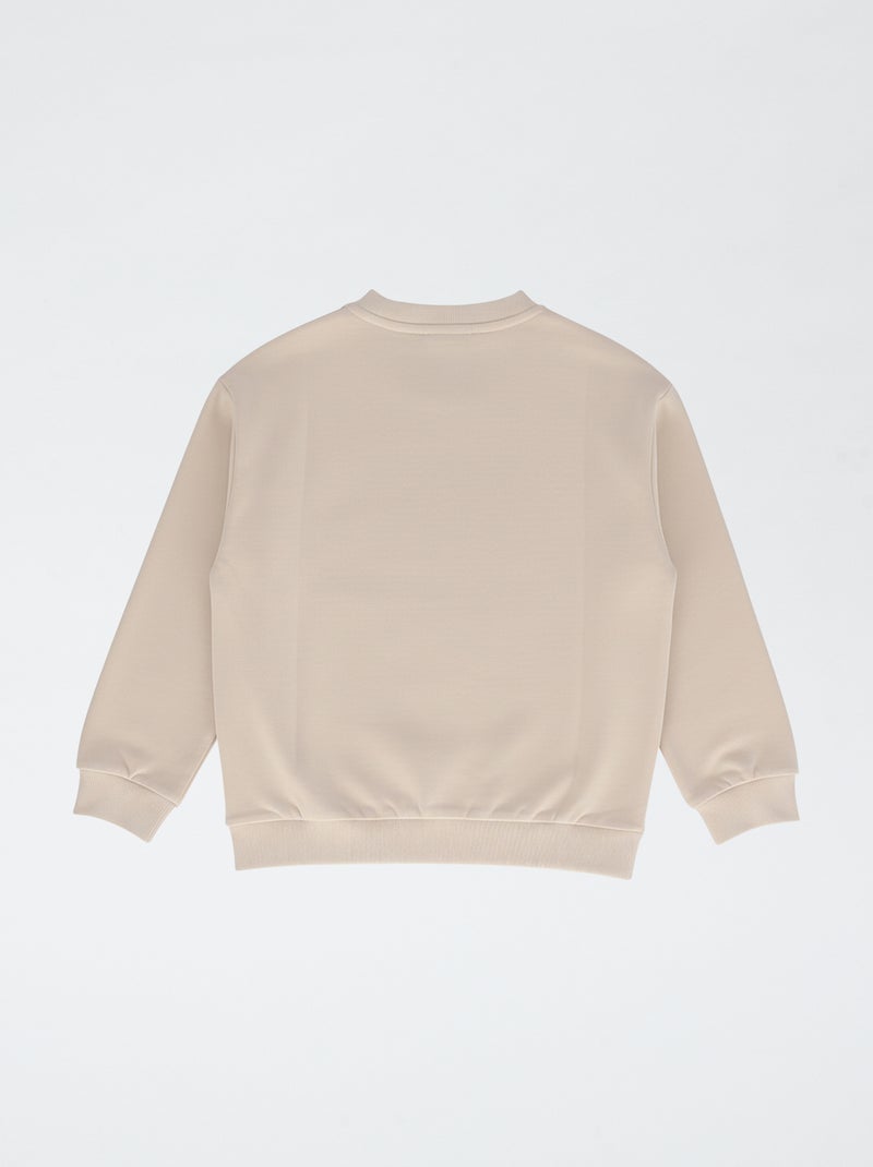 Bedrukte sweater 'Pokémon' 'Pikachu' Biege - Kiabi