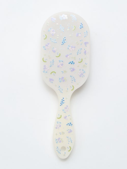 Bedrukte vierkante borstel - Kiabi