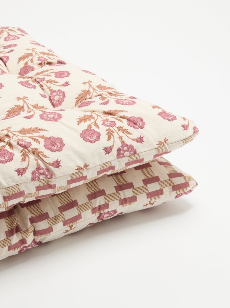 Bedrukte vloermatras Rose - Kiabi