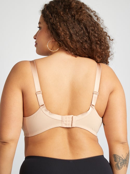 Beha met pads van microvezel - Kiabi