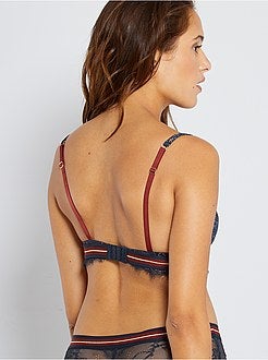 Beha met schuimvulling en print - Kiabi