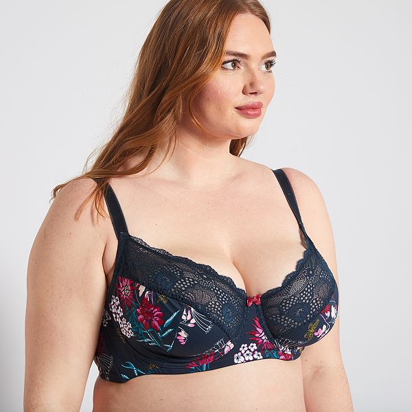 Verrassend Beha van 'Baiser Volé' Damesmode grote maten - bloemenprint BT-41