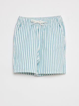 Bermuda met elastische tailleband