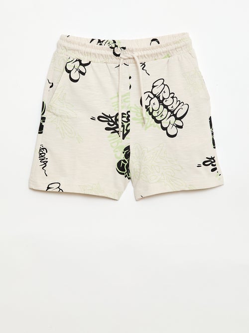 Bermuda met motief - Kiabi