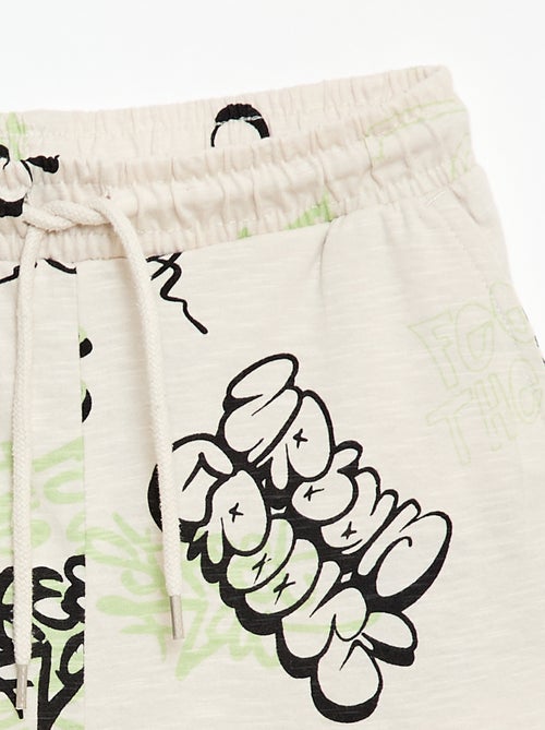 Bermuda met motief - Kiabi