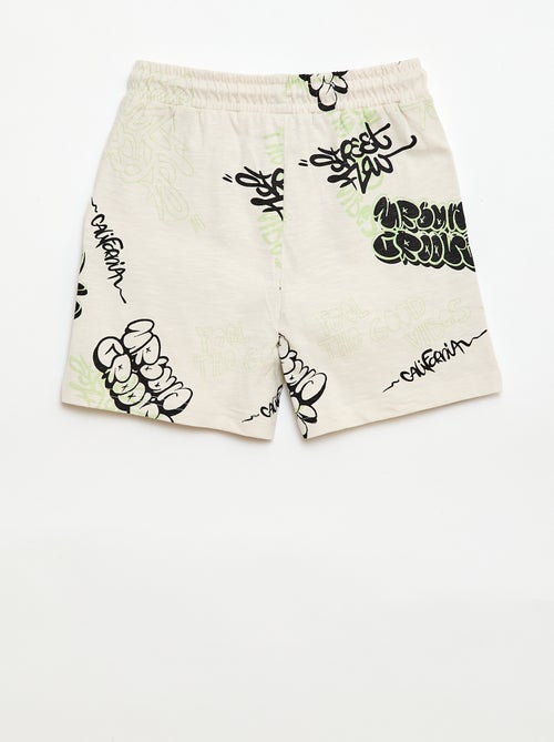 Bermuda met motief - Kiabi