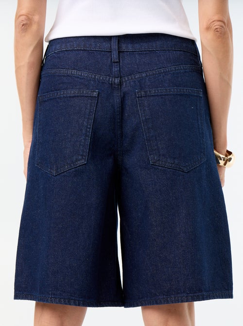 Bermuda van denim knielengte - Kiabi
