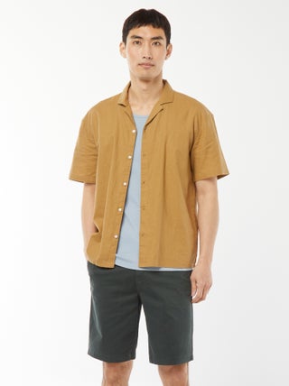 Bermuda van effen twill - chinomodel