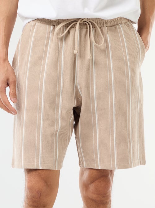 Bermuda van French Terry - Kiabi