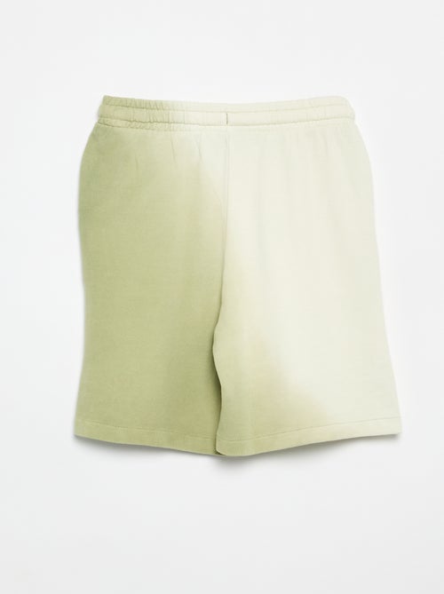 Bermuda van french terry met tie-dye - Kiabi Bermuda van french terry met tie-dye - Kiabi