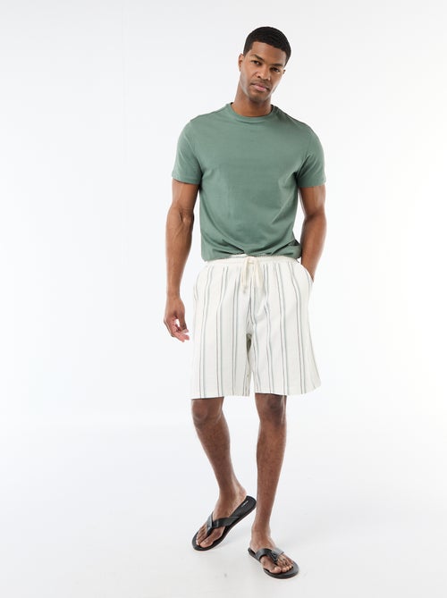 Bermuda van French Terry - Kiabi