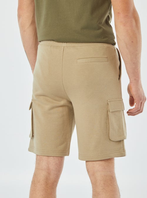 Bermuda van joggingstof met zakken - Kiabi