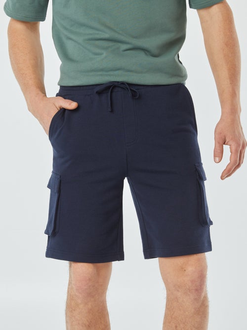 Bermuda van joggingstof met zakken - Kiabi