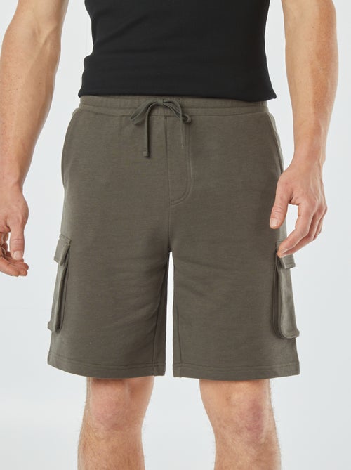 Bermuda van joggingstof met zakken - Kiabi
