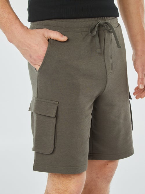 Bermuda van joggingstof met zakken - Kiabi