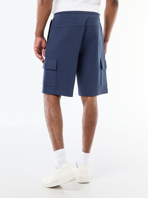 Bermuda van katoenpiqué met meerdere zakken - Kiabi