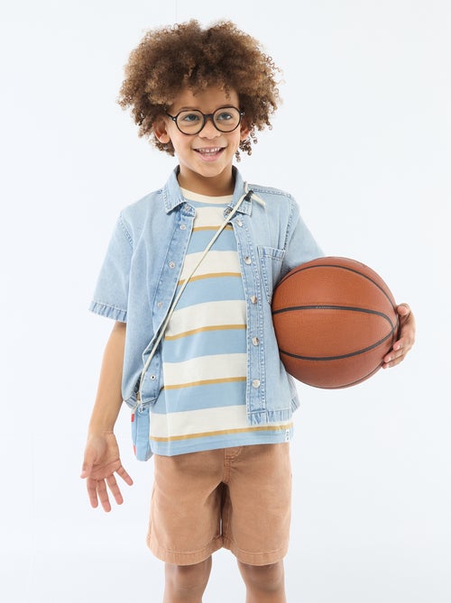 Bermuda van katoentwill - Kiabi