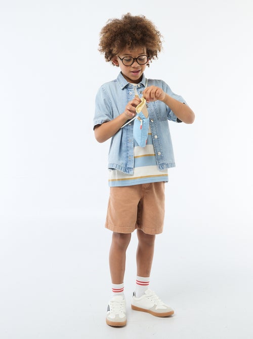 Bermuda van katoentwill - Kiabi