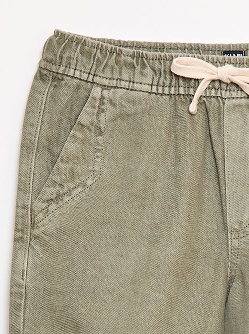 Bermuda van katoentwill - Kiabi