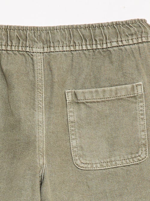 Bermuda van katoentwill - Kiabi