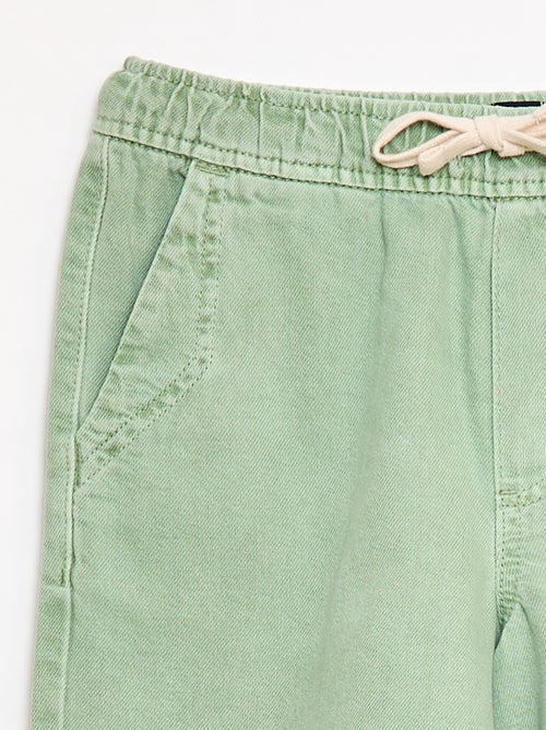 Bermuda van katoentwill - Kiabi