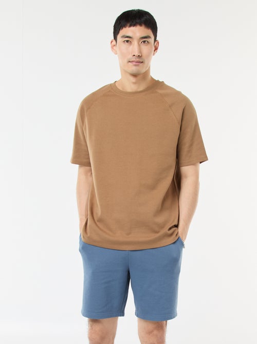 Bermuda van lichte joggingstof - Kiabi