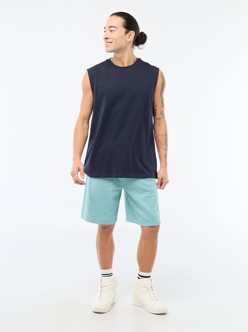 Bermuda van lichte joggingstof - Kiabi Bermuda van lichte joggingstof - Kiabi