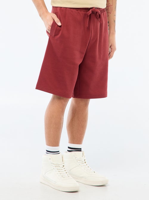 Bermuda van lichte joggingstof - Kiabi Bermuda van lichte joggingstof - Kiabi