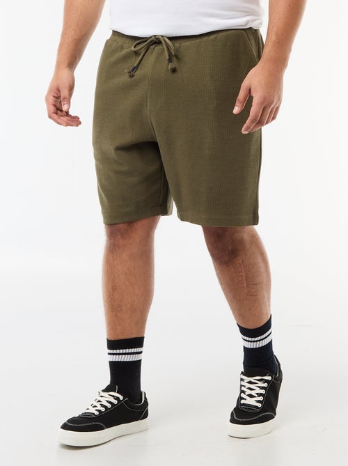 Bermuda van lichte joggingstof - Kiabi