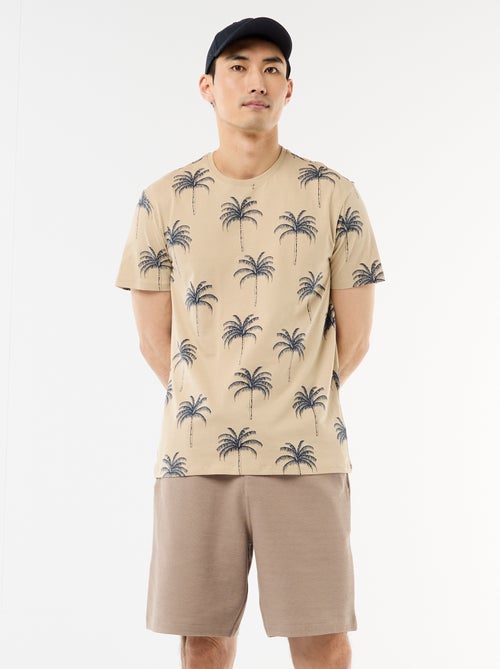 Bermuda van lichte sweatstof (french terry) - Kiabi