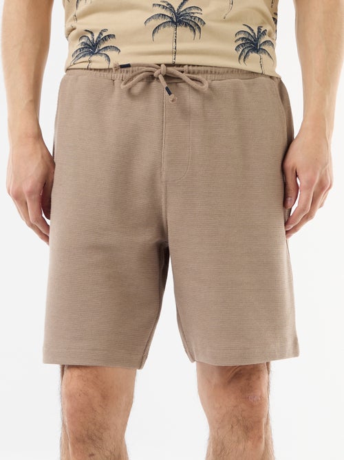 Bermuda van lichte sweatstof (french terry) - Kiabi