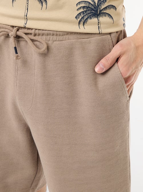 Bermuda van lichte sweatstof (french terry) - Kiabi