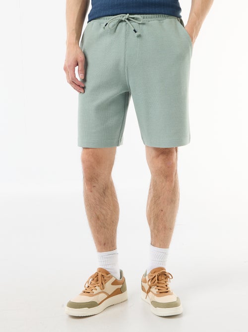 Bermuda van lichte sweatstof (french terry) - Kiabi