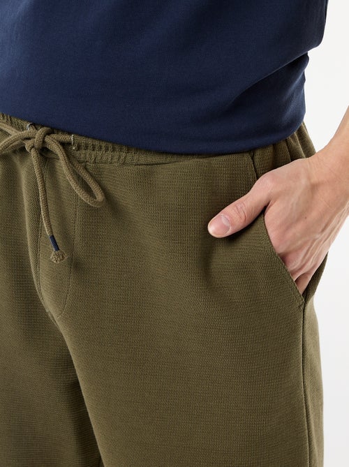 Bermuda van lichte sweatstof (french terry) - Kiabi