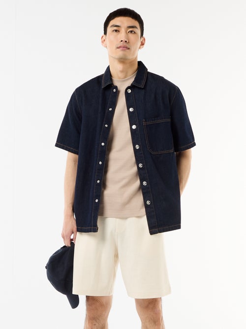 Bermuda van lichte sweatstof (french terry) - Kiabi