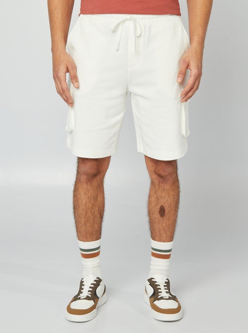 Bermuda van lichte sweatstof met meerdere zakken - Kiabi