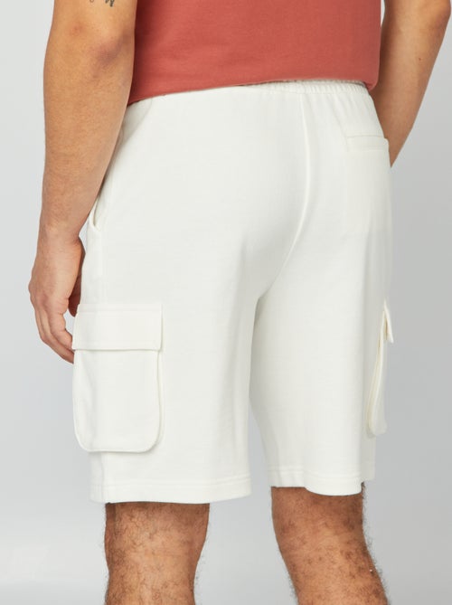 Bermuda van lichte sweatstof met meerdere zakken - Kiabi