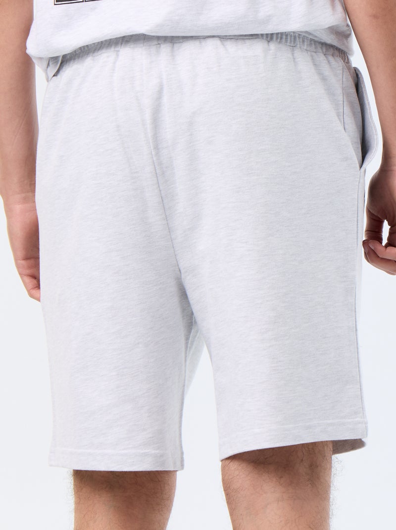 Bermuda van molton 'NFL' Grijs - Kiabi