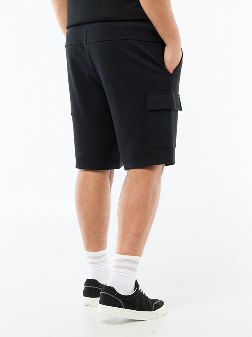 Bermuda van piqué met zakken met klep - Kiabi