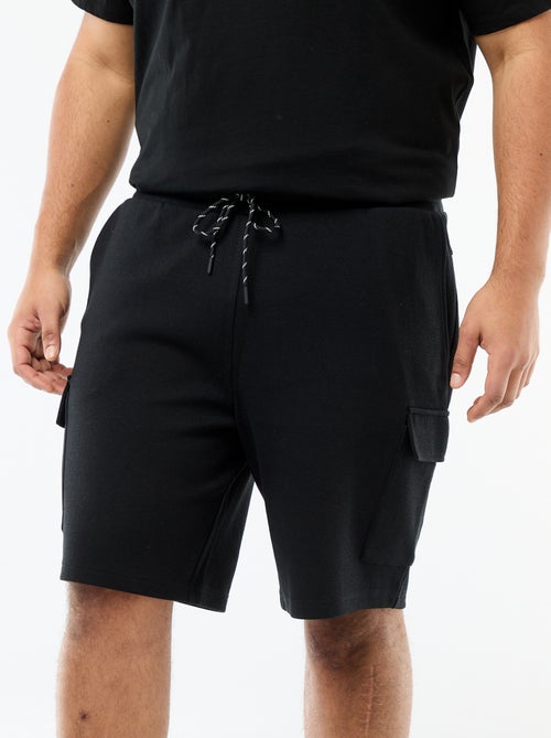 Bermuda van piqué met zakken met klep - Kiabi