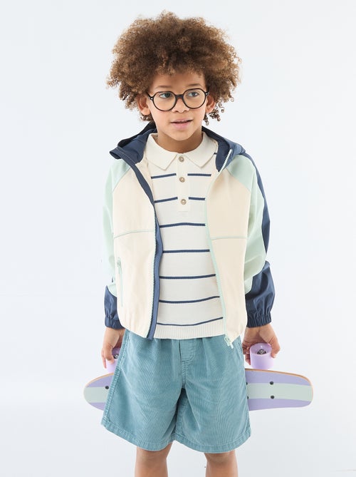 Bermuda van ribfluweel - Kiabi