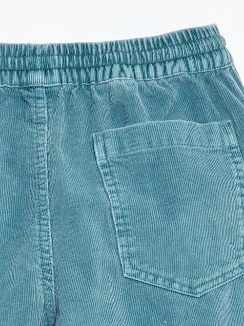 Bermuda van ribfluweel - Kiabi