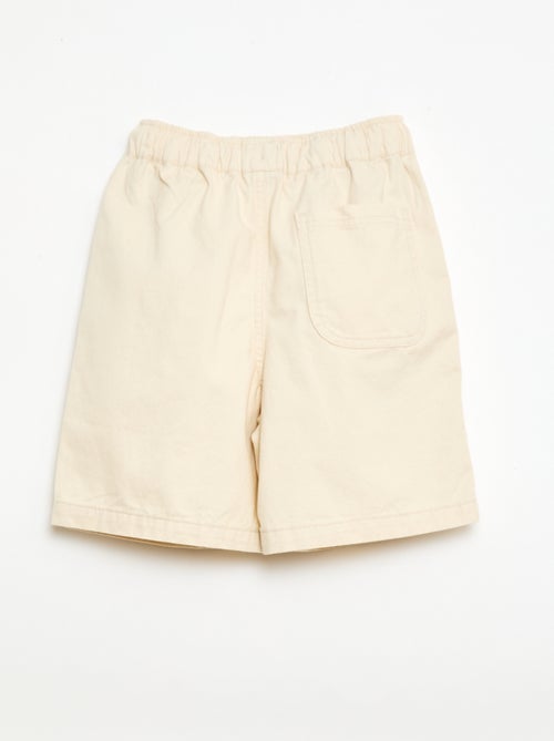 Bermuda van twill - Kiabi