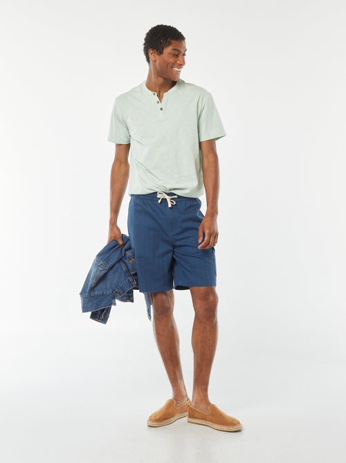 Bermuda van twill met meerdere zakken - Kiabi