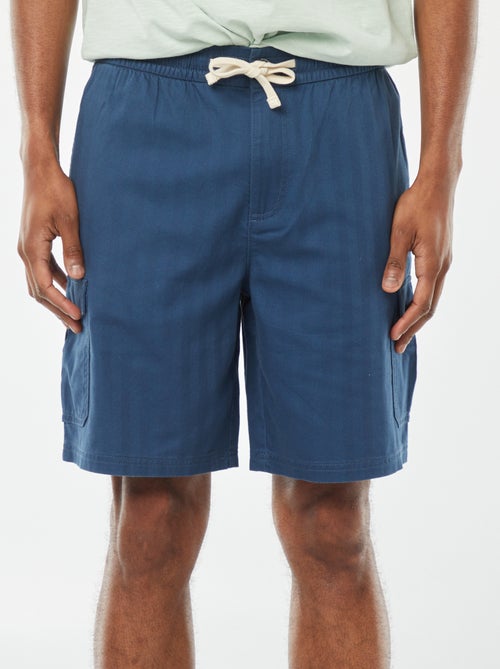 Bermuda van twill met meerdere zakken - Kiabi