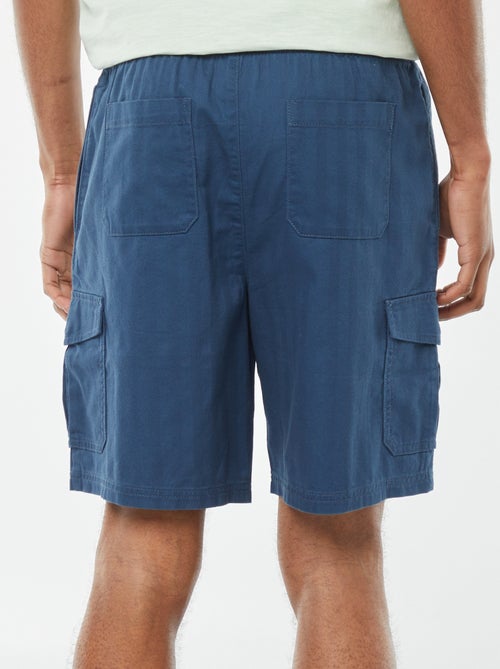 Bermuda van twill met meerdere zakken - Kiabi