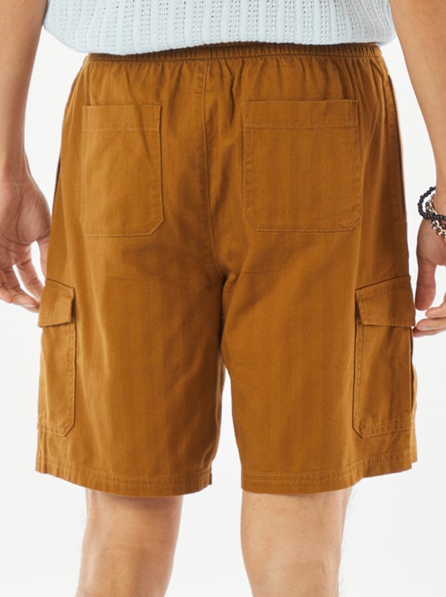 Bermuda van twill met meerdere zakken - Kiabi