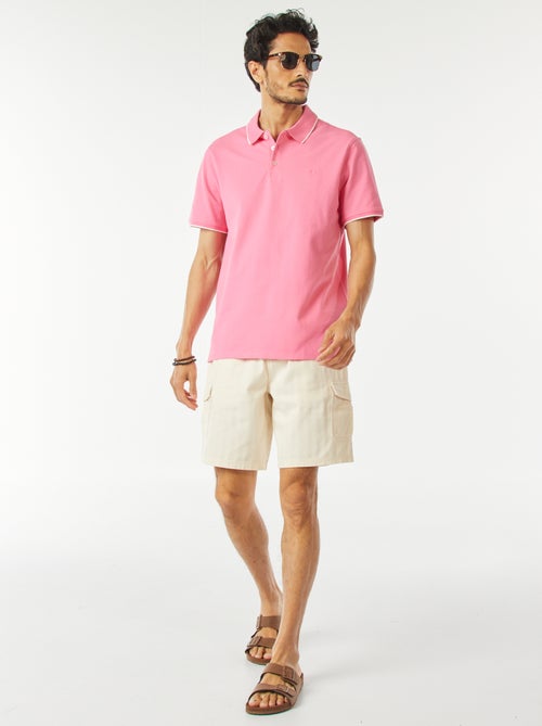 Bermuda van twill met meerdere zakken - Kiabi