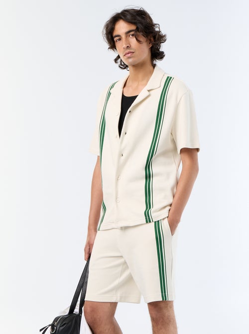Bermuda van zware jersey - Kiabi