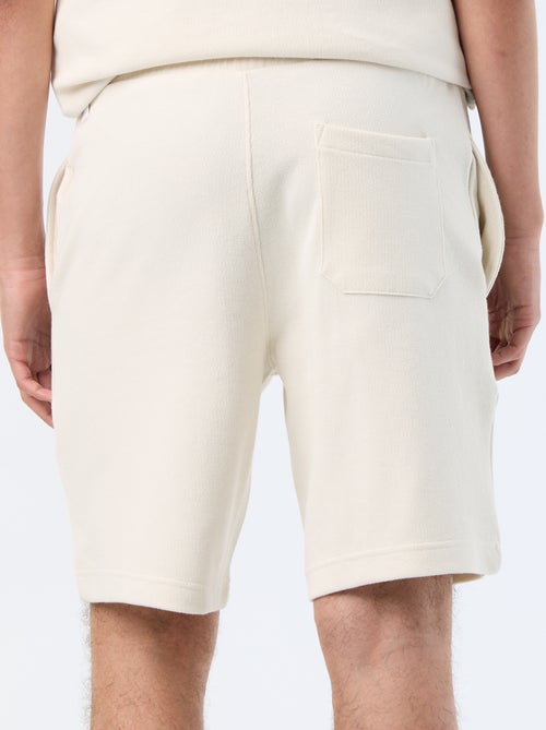 Bermuda van zware jersey - Kiabi